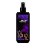 Loción After Shave Authentic 500ml en envase negro mate profesional con atomizador y etiqueta de abeja neón.