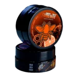Cera Cremosa Authentic Vision Imperial con diseño naranja y negro, apilados para mostrar la tapa y el lateral.