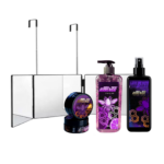 Combo Autocorte Vision Imperial con espejo triple plegable de 360 grados, Shaving Gel de 500ml, After Shave de 500ml y cera cremosa de 200g.